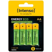 Intenso baterija punjiva AA / HR6, 2100 mAh, blister 4 komada - AA / HR6/2100