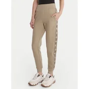 Guess Spodnji del trenirke V2YB15 KB3P2 Bež Regular Fit