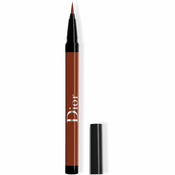 DIOR Diorshow On Stage Liner tekuci eyelineri u olovci vodootporno nijansa 676 Satin Rust 0,55 ml