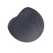 INF Silikonska nepremočljiva plavalna kapa Black, (21536263)