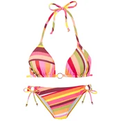 Bruno Banani Bikini limonino-rumena/oranžna/korala/roza