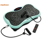 Medivon Oxya fitnes vibracijska plošča + daljinski upravljalnik, 200 W, črna