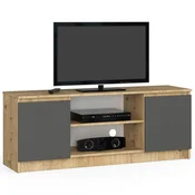 AKORD Akord Tv Omarica, 2 Vrata In 1 Polica, Hrast Artisan/Siva, (5000331857)