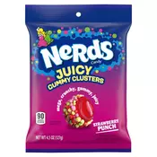 Nerds Juiced Gummy Clusters Strawberry Punch 127g