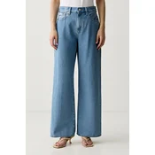 Calvin Klein Jeans Jeans hlače LV047G906G Modra Wide Leg