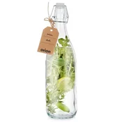 shumee Steklenica z zaponko iz plute za vino, liker, sirup, sok 1L