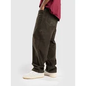 REELL Baggy Kavbojke dark green cord