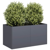 Sadilica antracit 80x40x40 cm od hladno valjanog celika
