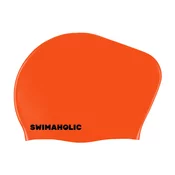 Kopalna kapa za dolge lase swimaholic long hair cap oranža