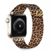 Tech-protect Lamano remen za Apple Watch 8 / 9 / 10 / 11 / SE (40/41/42mm), panther