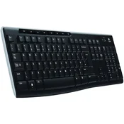 LOGITECH K270 Wireless Keyboard - BLACK - US INTL