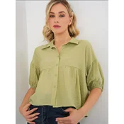 Bigdart Bluza pastelno zelena