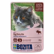 Bozita koščki v želeju vrečke 12x85 g - Losos