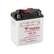 Yuasa Standard Motorcycle Battery 6N6-3B