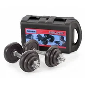 SEDCO Dumbbell SEDCO loading SET 2 x 7,5 kg v kovčku/ škatli