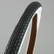 Fischer Vanjska guma za bicikl (Crno-bijele boje, Prikladno za: Ulica, 26 inca x 1,75 x 2)