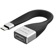 ROLINE Roline USB-C®\, DisplayPort adapter [1x moški konektor USB-C® - 1x ženski konektor DisplayPort] 12033240 0.13 m, (20630871)