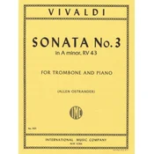 VIVALDI:SONATA NO.3 RV 43 A MINOR TROMBONE AND PIANO (OSTRANDER)