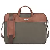 Tracer Torba za laptop 15,6, eko koža, Green PU - NOTEBOOK BAG - GREEN PU