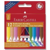 Faber-Castell Voskovne barvice Colour Grip - 12 barv