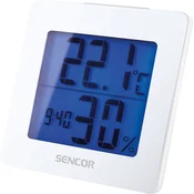 slomart Sencor SWS 1500W Termometer s prikazom vlažnosti in budilko