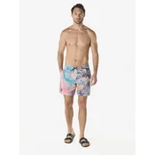 KOROSHI Kratke kopalne hlače  modra / marine / oranžna / roza