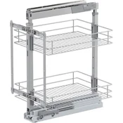 VS TAL Larder 1 set izvleka visoke omare Classic, ŠK 400 mm, srebrna