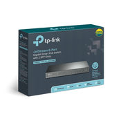 TP-LINK stikalo/switch JetStream T1500G-10PS, 8-portno