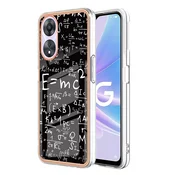 Ovitek za Oppo A58 5G/A78 5G – mehak TPU, odporen proti udarcem, vzorec Equation