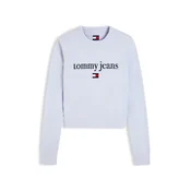 Tommy Jeans Pulover ESSENTIAL marine/svetlo modra/rdeča/bela