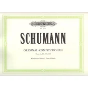 SCHUMANN:ORIGINAL-KOMPOSITIONEN OP.66,85,109,130 PIANO 4 HANDS