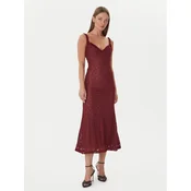 Bardot Cocktail obleka Alegra Stretch Lace 59964DB Bordo rdeča Regular Fit