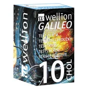 Wellion GALILEO CHOL merilni lističi za merjenje holesterola v krvi a10