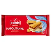 NAPOLITANKE MLEKO&LESNIK BAMBI 185G