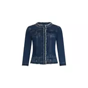 Liu Jo Prehodna jakna  moder denim
