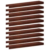 vidaXL Pokrivni profil za vrtno obrobo 10 kos 100 x 20 x 5 cm