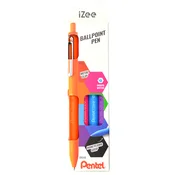 Pentel Pentel pritisk kemični svinčnik iZee, etui za 4, trendovske barve, (21655889)