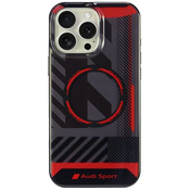 Maska Audi IML Sport MagSafe iPhone 16 Pro Max 6,9 crni tvrdi kucište (AUS-IMLMIP16PM-RSQ/D2-BK)