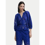 Desigual Bluza 25SWBW24 Modra Regular Fit