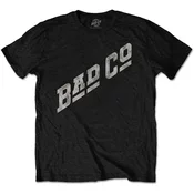 Bad Company Majica Slant Logo Unisex Black S