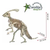 Carolijashop 3d drvene puzzle - PARASAUROLOPHUS ( 797)