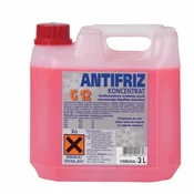 HLADILNA TEKOČINA ANTIFRIZ G12 KONCENTRAT 3l RDEČ | Topdom