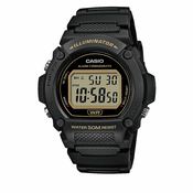 Ročna ura Casio W-219H-1A2VEF Black/Black