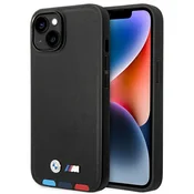 Ovitek BMW BMHCP14M22PTDK za iPhone 14 Plus 6.7 usnje črn