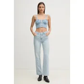 Gaudi Top 511BD46001 Modra Slim Fit