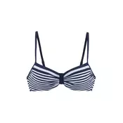 LASCANA Bikini zgornji del marine/bela