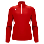Macron Muški Piave 1/4 dres, Crvena