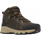 Columbia Moške outdoor cipele Mens Peakfreak II Mid OutDry Leather Shoe Cordovan/Black 44,5