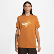 Nike M NSW TEE 6MO SWOOSH, moška majica, oranžna FQ7998