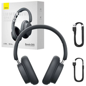 Baseus Bowie D05 Wireless headphones Bluetooth 5.3, ANC, grey (6932172626037)